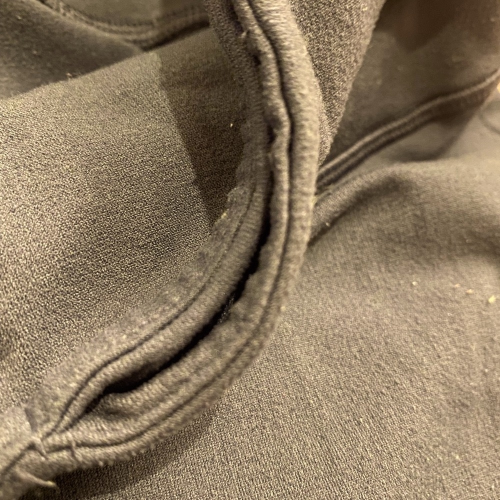 LULULEMON Blue Grey Mesh Design Leggings - Picture 5 of 6